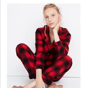 Madewell Flannel Pajama Set